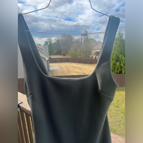 Dark Gray Sage Green Bec & Bridge designer dress size 6, gently used - Picture 7 of 8